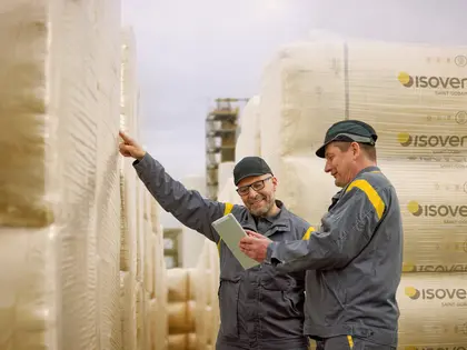 SAINT-GOBAIN ISOVER G+H AG Steel corrugated bulkhead